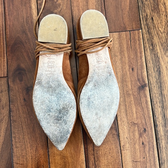 Stuart Weitzman
Stringdown Suede Lace Up Mules - Picture 4 of 4